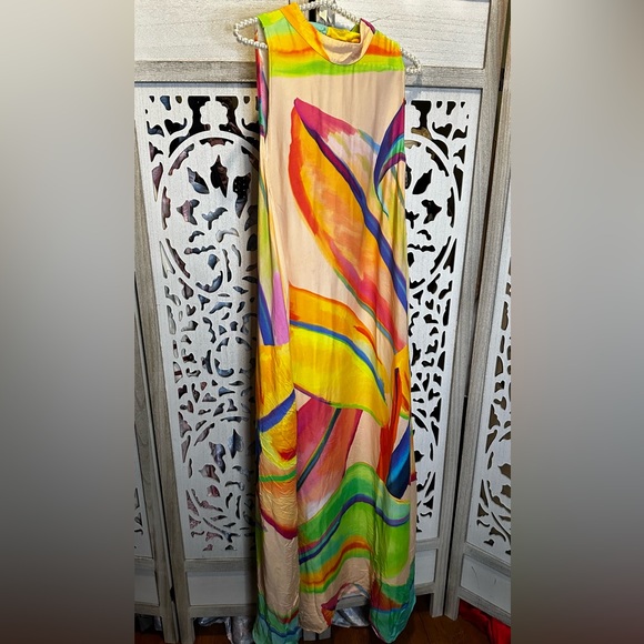 Farm Rio Halter Maxi Dress - Picture 6 of 7